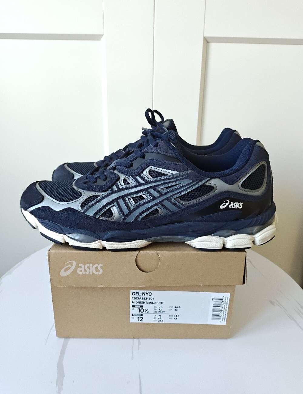 Asics GEL-NYC Midnight Blue Sz 10.5